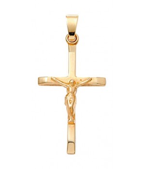 Croix chrétienne en or...
