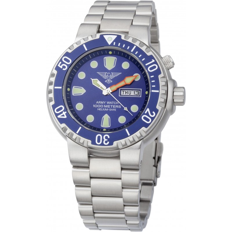 Montre de plongée Army Watch étanche 1000m Montre de plongée Army Watch étanche 1000m