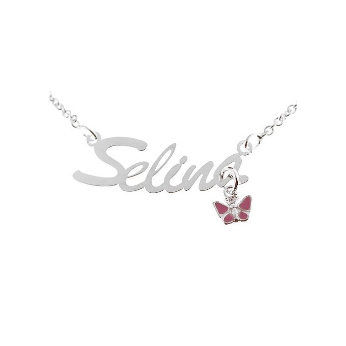 Collier Papillon Pour Femme En Argent Sterling 925 - Pendentif Coeur Avec Cristal Et Zircone - Cadeau Saint-Valentin, Fête Des Mères