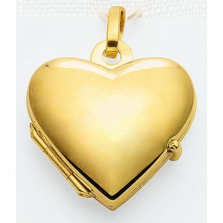Médaillon Pendentif Ancien Porte-photo Plaqué Or Avec Sardoine - XIXe Siècle - Occasion Bon état